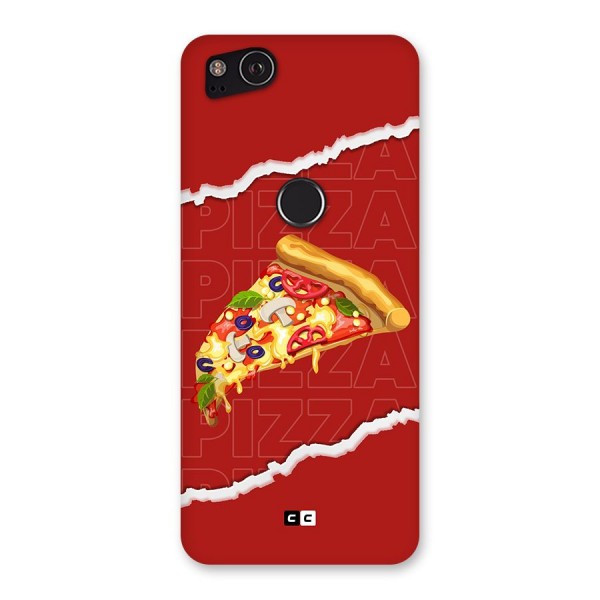 Pizza Lover Back Case for Google Pixel 2