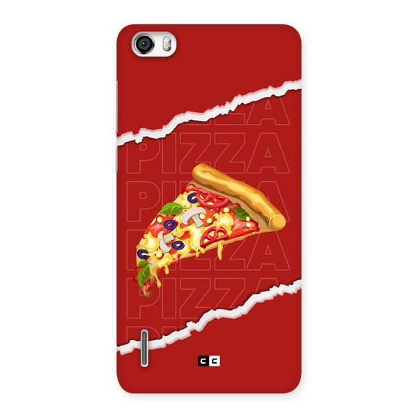 Pizza Lover Back Case for Honor 6