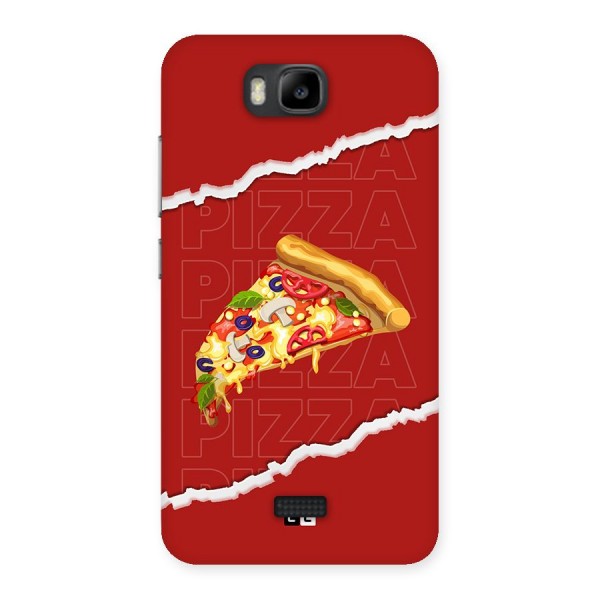 Pizza Lover Back Case for Honor Bee