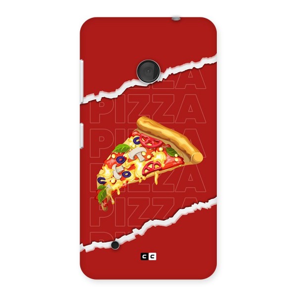 Pizza Lover Back Case for Lumia 530