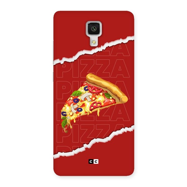 Pizza Lover Back Case for Mi4