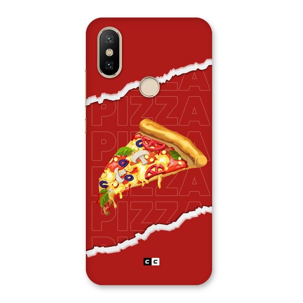 Pizza Lover Back Case for Mi A2