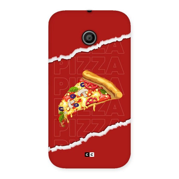 Pizza Lover Back Case for Moto E