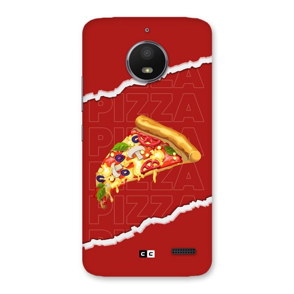 Pizza Lover Back Case for Moto E4