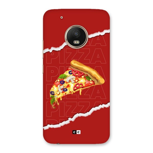 Pizza Lover Back Case for Moto G5 Plus