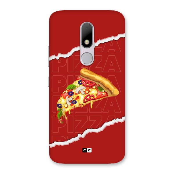 Pizza Lover Back Case for Moto M