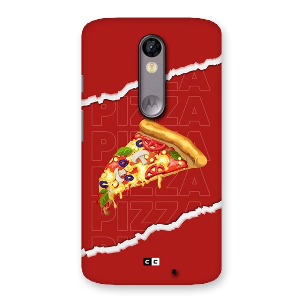 Pizza Lover Back Case for Moto X Force