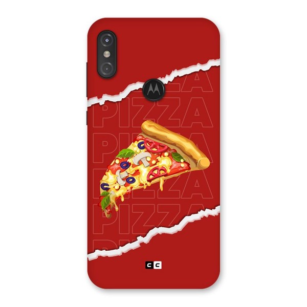 Pizza Lover Back Case for Motorola One Power