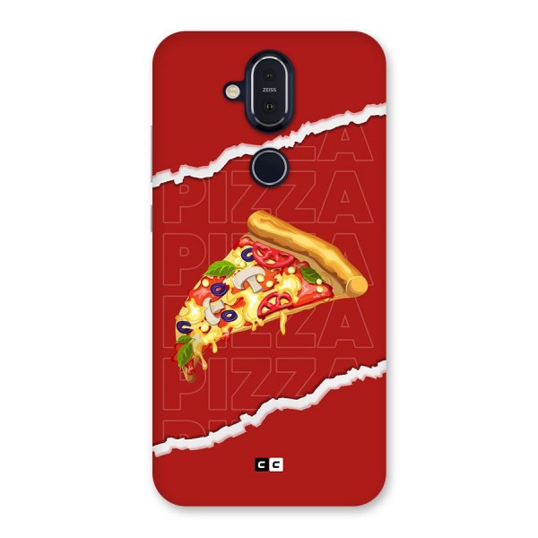 Pizza Lover Back Case for Nokia 8.1