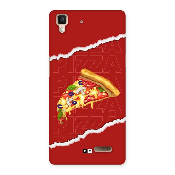 Pizza Lover Back Case for Oppo R7