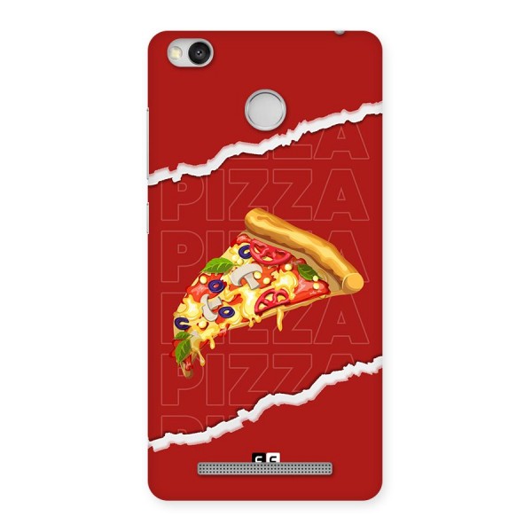 Pizza Lover Back Case for Redmi 3S Prime