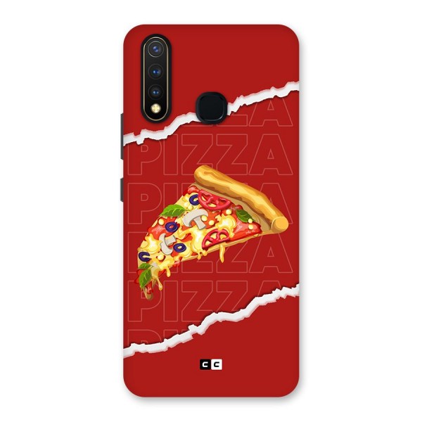 Pizza Lover Back Case for Vivo U20