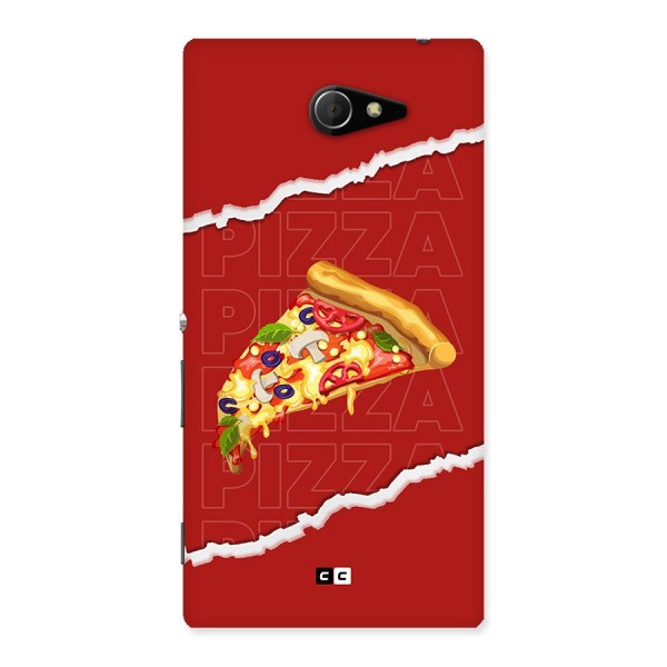 Pizza Lover Back Case for Xperia M2