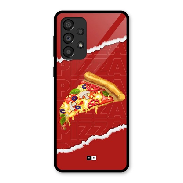 Pizza Lover Glass Back Case for Galaxy A33 5G