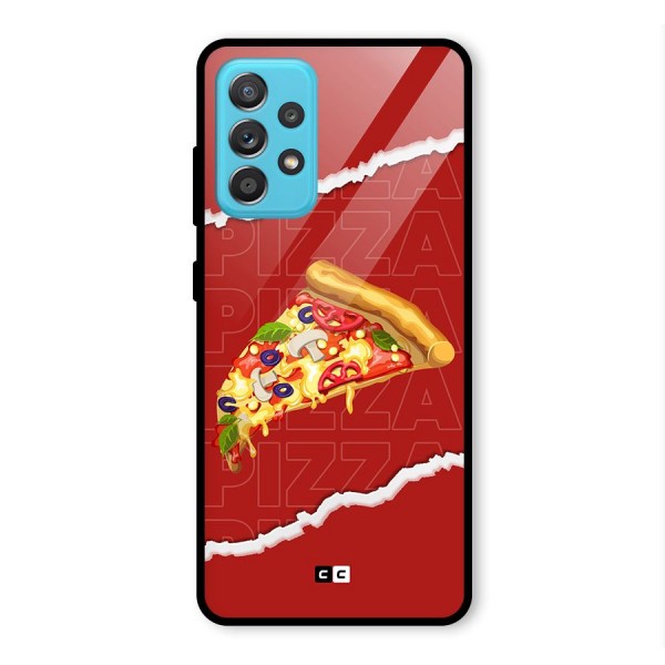 Pizza Lover Glass Back Case for Galaxy A52s 5G