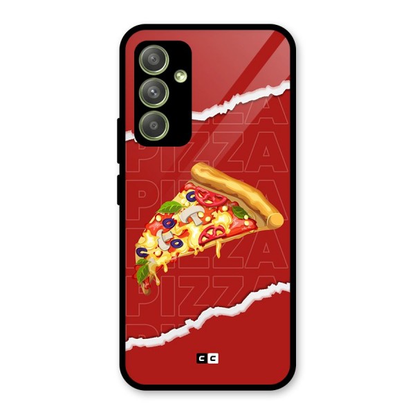 Pizza Lover Glass Back Case for Galaxy A54