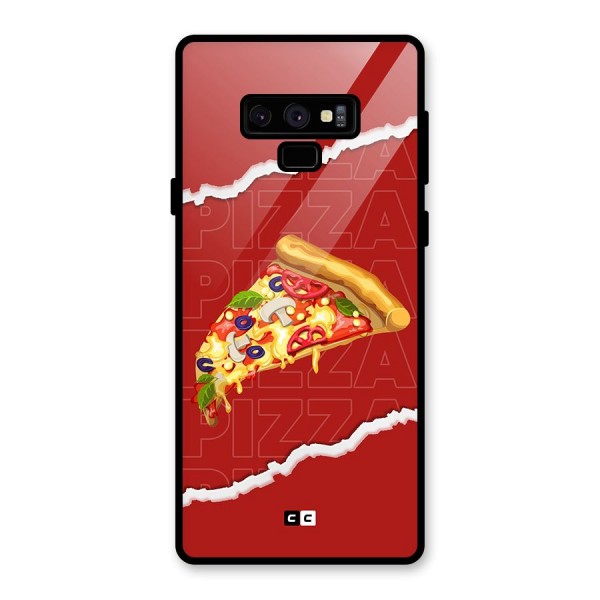 Pizza Lover Glass Back Case for Galaxy Note 9