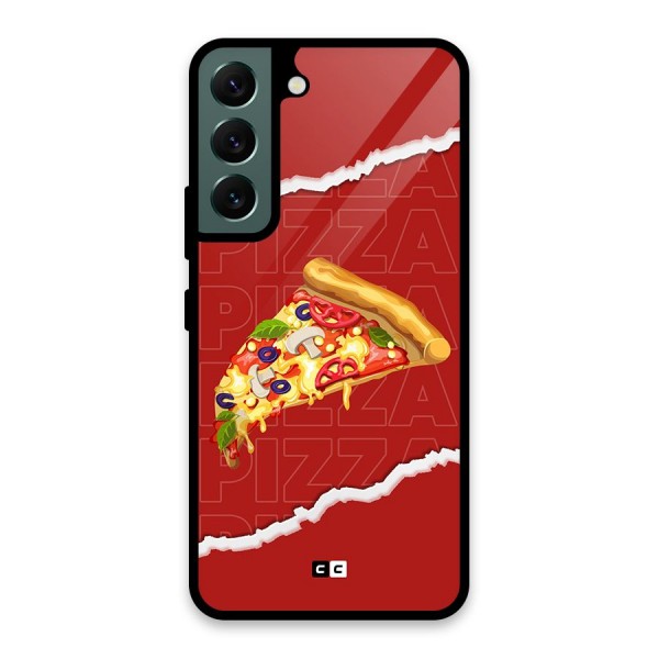 Pizza Lover Glass Back Case for Galaxy S22 5G