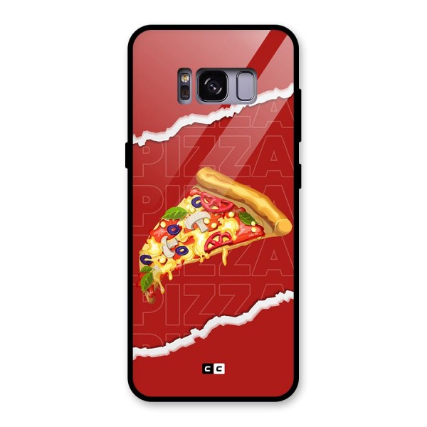 Pizza Lover Glass Back Case for Galaxy S8