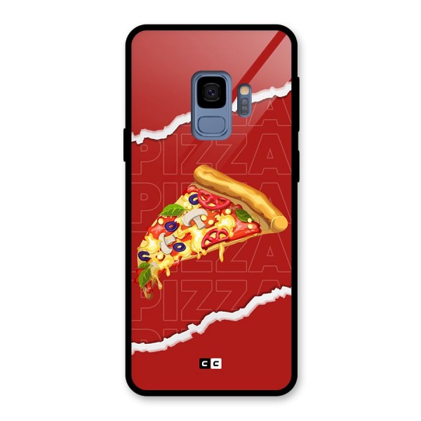 Pizza Lover Glass Back Case for Galaxy S9