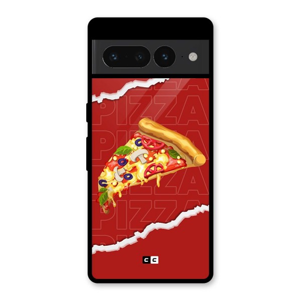 Pizza Lover Glass Back Case for Google Pixel 7 Pro