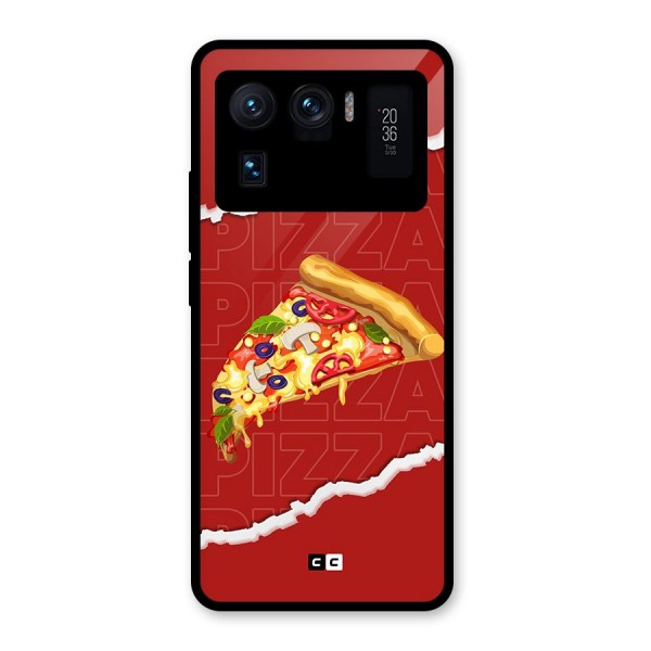 Pizza Lover Glass Back Case for Mi 11 Ultra