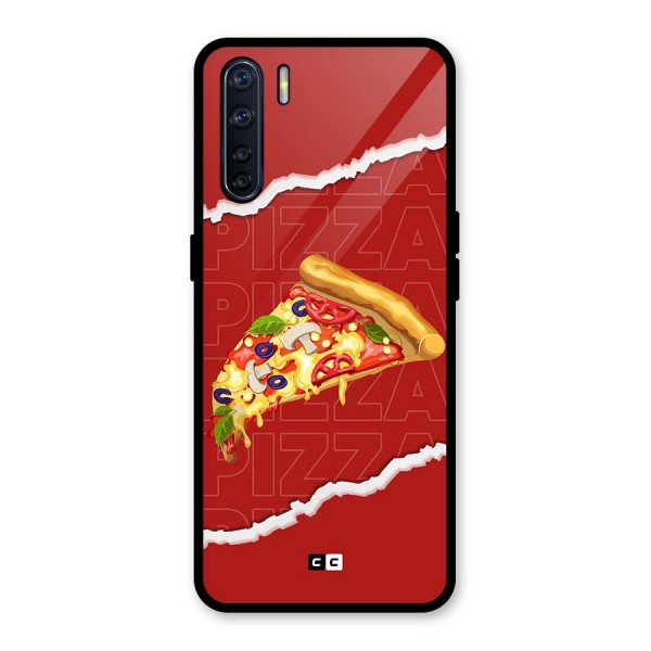 Pizza Lover Glass Back Case for Oppo F15