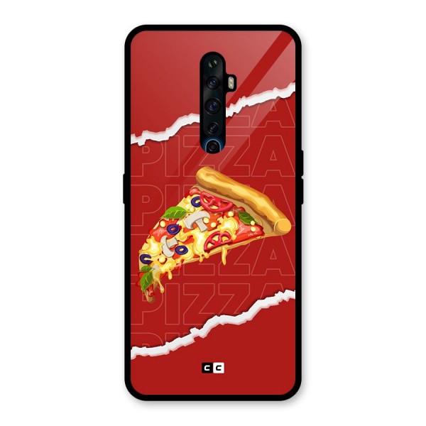 Pizza Lover Glass Back Case for Oppo Reno2 Z