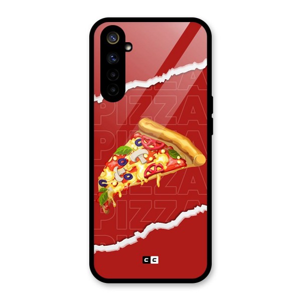 Pizza Lover Glass Back Case for Realme 6