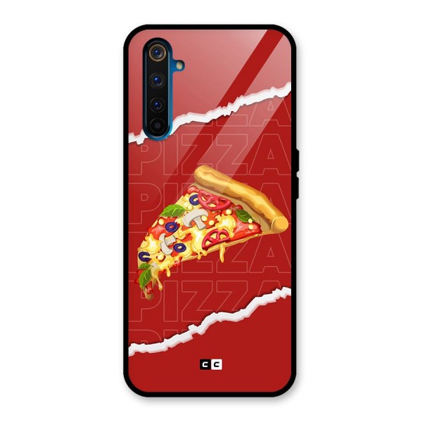 Pizza Lover Glass Back Case for Realme 6 Pro