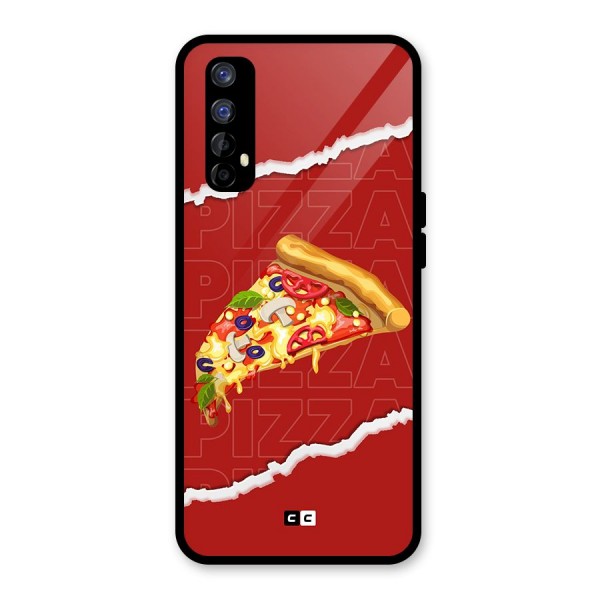 Pizza Lover Glass Back Case for Realme 7