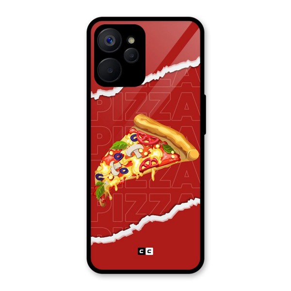 Pizza Lover Glass Back Case for Realme 9i 5G