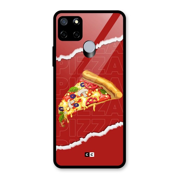 Pizza Lover Glass Back Case for Realme C12