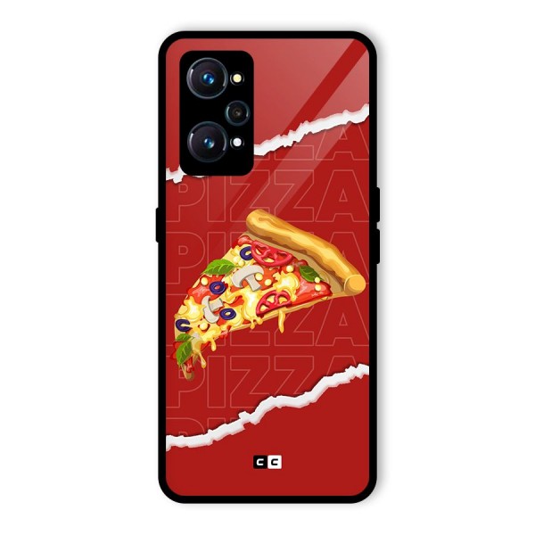 Pizza Lover Glass Back Case for Realme GT 2