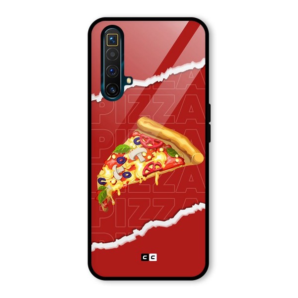 Pizza Lover Glass Back Case for Realme X3 SuperZoom