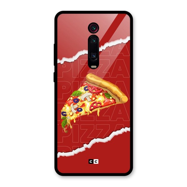 Pizza Lover Glass Back Case for Redmi K20 Pro