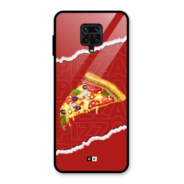 Pizza Lover Glass Back Case for Redmi Note 10 Lite