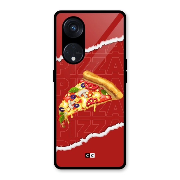 Pizza Lover Glass Back Case for Reno8 T 5G