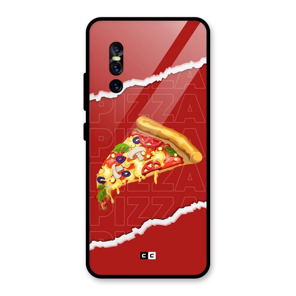 Pizza Lover Glass Back Case for Vivo V15 Pro