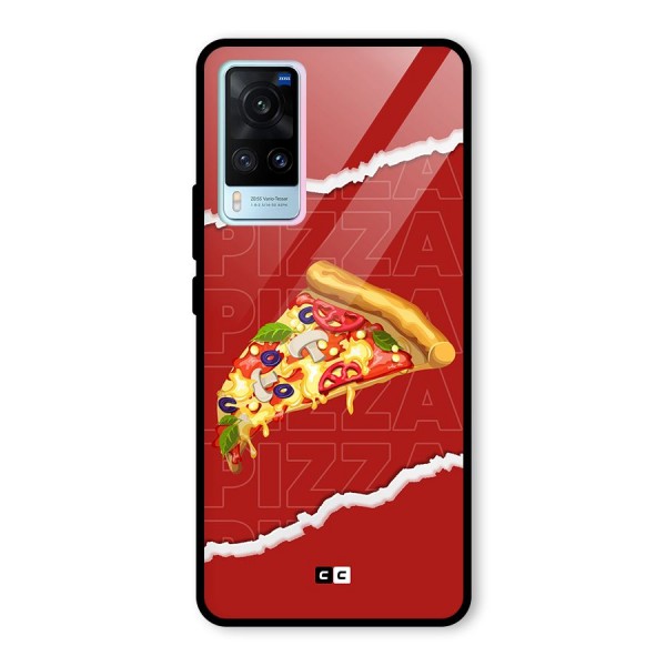 Pizza Lover Glass Back Case for Vivo X60