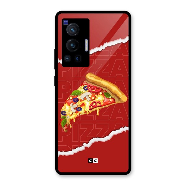 Pizza Lover Glass Back Case for Vivo X70 Pro