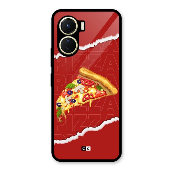 Pizza Lover Glass Back Case for Vivo Y16