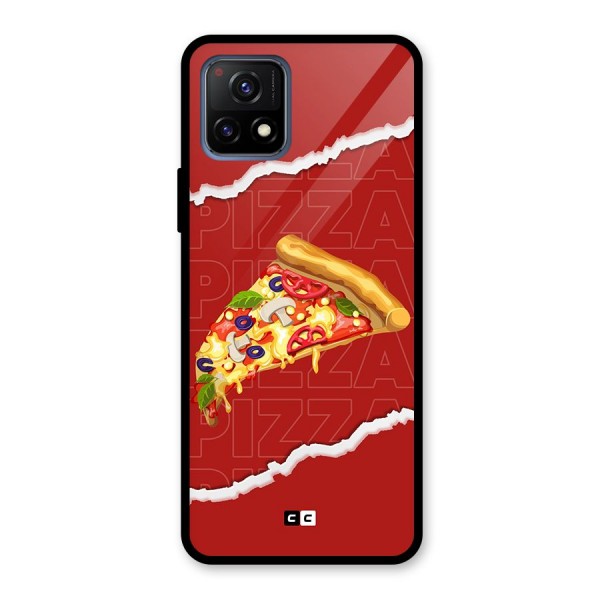 Pizza Lover Glass Back Case for Vivo Y72 5G