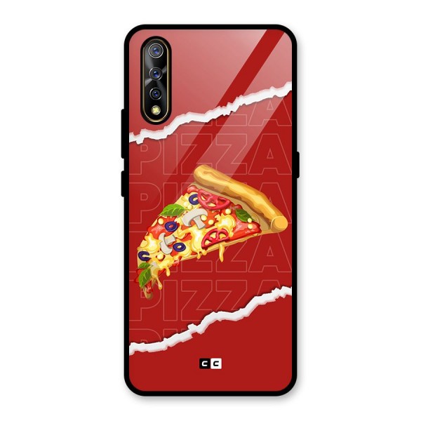 Pizza Lover Glass Back Case for Vivo Z1x