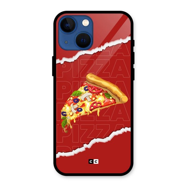 Pizza Lover Glass Back Case for iPhone 13 Mini