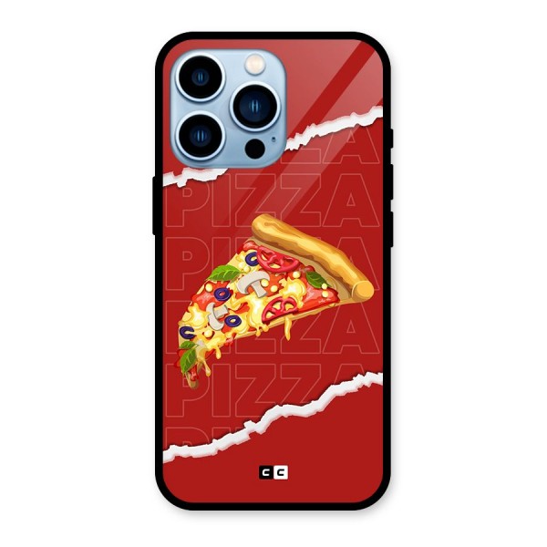 Pizza Lover Glass Back Case for iPhone 13 Pro