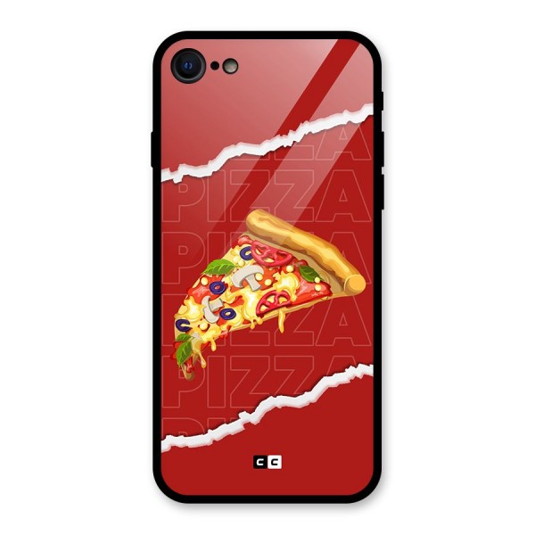 Pizza Lover Glass Back Case for iPhone 8