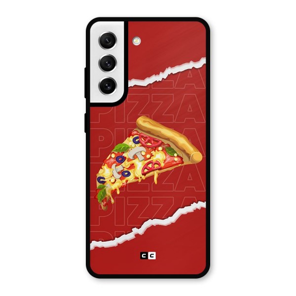 Pizza Lover Metal Back Case for Galaxy S21 FE 5G