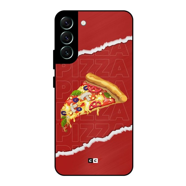 Pizza Lover Metal Back Case for Galaxy S22 Plus 5G