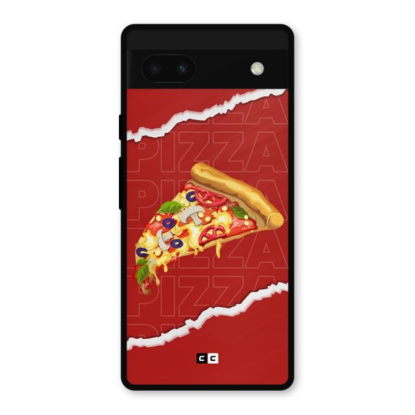 Pizza Lover Metal Back Case for Google Pixel 6a